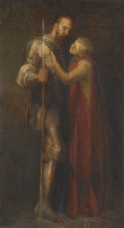 Knight and Maiden by George Frederick Watts